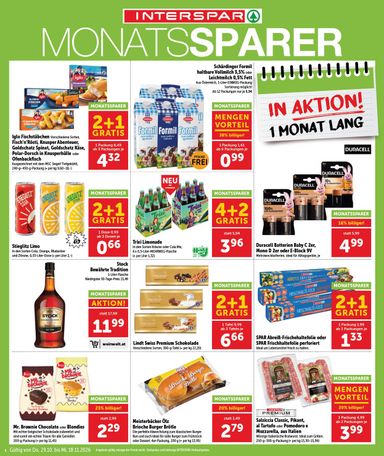 INTERSPAR-Flugblatt - INTERSPAR gültig ab 29.10. bis 04.11. - seite 4