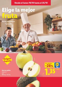 Lidl folleto válido a partir del lunes 19/10