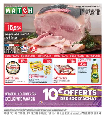 Catalogue Match - Match valable dès le 13/10 au 25/10 - page 1