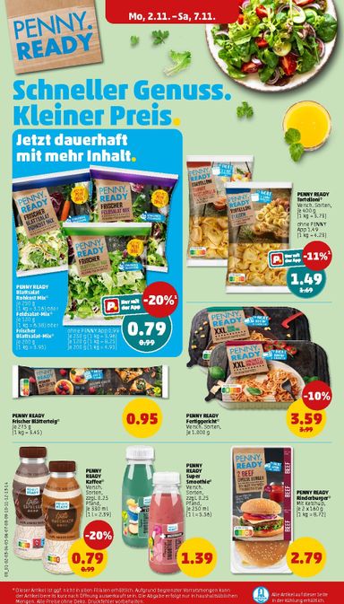 Prospekt PENNY - PENNY gültig ab 02.11. bis 07.11. - seite 10