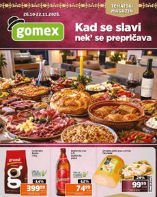 Gomex - Kad se slavi nek' se prepričava