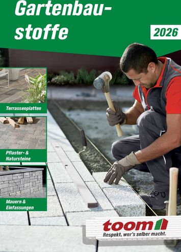 Prospekt toom - Toom - Gartenbaustoffe gültig ab 01.03. bis 31.12. - seite 1