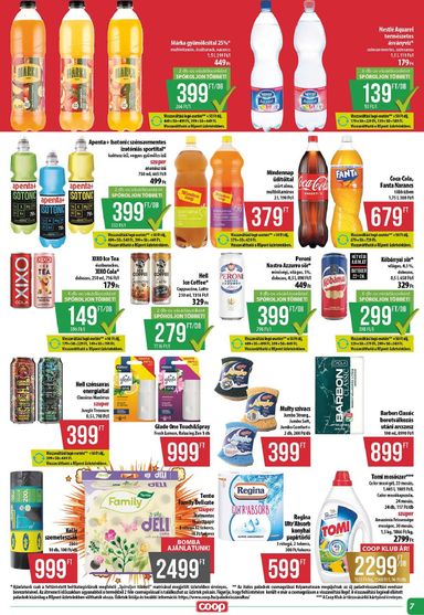 Akciós újság Coop - Coop - Abc-Szuper érvényes 10.22.-tól 10.28.-ig - 7 oldal