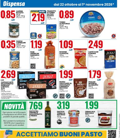 Volantino Eurospin - Eurospin valido dal 22/10 al 01/11 - pagina 4