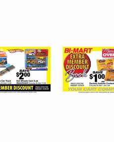 Bi-Mart - Extra member discount