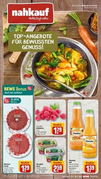 Prospekt Nahkauf - Nahkauf gültig ab 05.10. bis 11.10. - seite 1