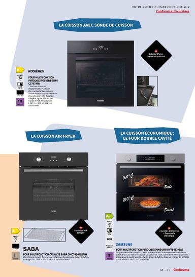 Catalogue Conforama - Conforama - Guide Cuisine valable dès le 01/03 au 31/12 - page 39