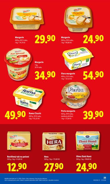 Leták Lidl - Lidl - Ceny v klidu od 07.09. do 30.11. - strana 25