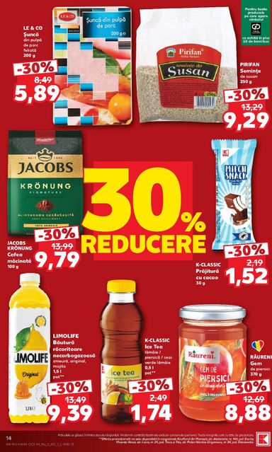 Catalogul Kaufland - Kaufland - Ieftin si bun de la 28.10. până la 03.11. - pagina 14