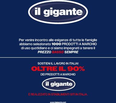 Volantino Il Gigante - Il Gigante valido dal 22/10 al 04/11 - pagina 20