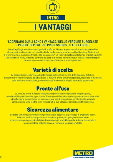 Volantino METRO - Metro - Catalogo Surgelati valido dal 01/01 al 31/12 - pagina 57