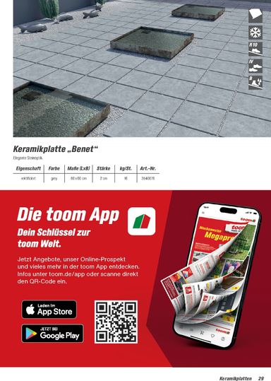 Prospekt toom - Toom - Gartenbaustoffe gültig ab 01.03. bis 31.12. - seite 29