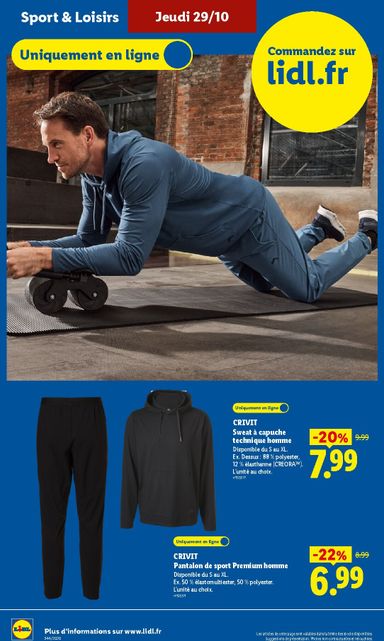 Catalogue Lidl - Lidl - Exclu Web valable dès le 26/10 au 29/10 - page 14