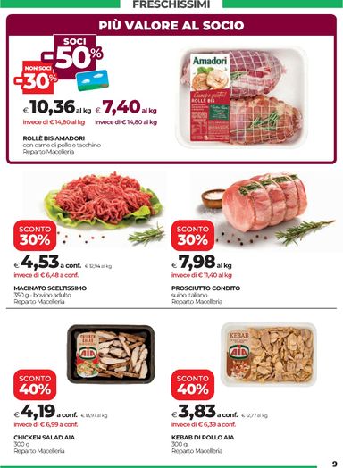 Volantino Coop Firenze - Coop Firenze - Il tuo supermercato valido dal 22/10 al 04/11 - pagina 9