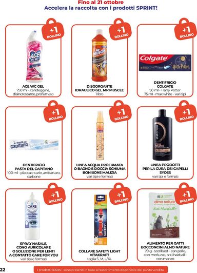 Volantino Coop Firenze - Coop Firenze - Vicino a Te valido dal 15/10 al 28/10 - pagina 22