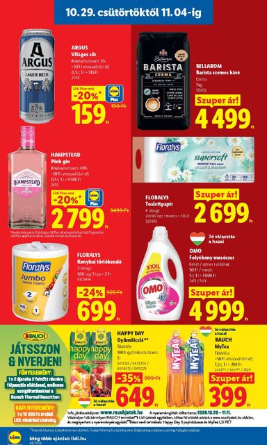 Akciós újság Lidl - Lidl érvényes 10.29.-tól 11.04.-ig - 14 oldal