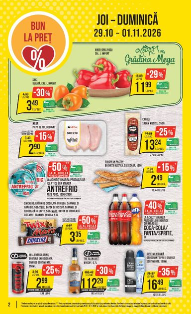 Catalogul Mega Image - Mega Image de la 29.10. până la 04.11. - pagina 2