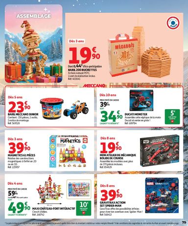 Folder Auchan - Auchan - Jouets de Noël van 16/10 tot 06/12 - side 79