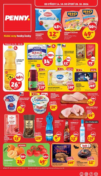 Leták PENNY Česko - PENNY Česko od 14.10. do 20.10. - strana 1