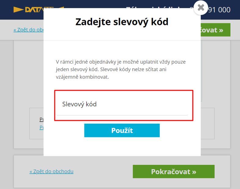 Datart slevový kód