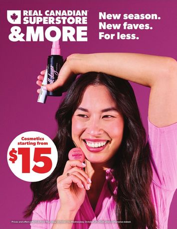 Flyer Real Canadian Superstore - Real Canadian Superstore - More valid since 10-01 until 10-21 - page 1
