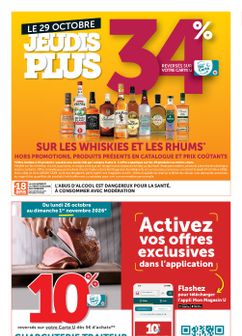 Catalogue Super U de du mardi 27/10