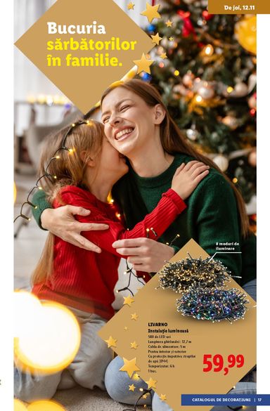 Catalogul Lidl - Lidl - Decorațiuni de la 05.11. până la 31.12. - pagina 17