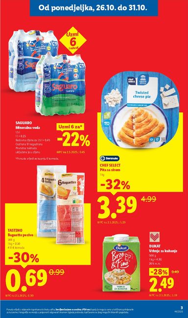 Katalog Lidl - Lidl - Super ponuda vrijedi od 26.10. do 31.10. - stranica 3