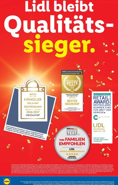 Prospekt Lidl - Lidl - Der Preisführer macht Deutschland gültig ab 01.10. bis 31.10. - seite 42