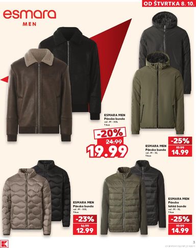 Leták Kaufland - Kaufland - Spotrebné zboží od 08.10. do 14.10. - strana 3