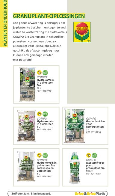 Folder Brico - Brico - Tuin catalogus van 01/03 tot 31/12 - side 124