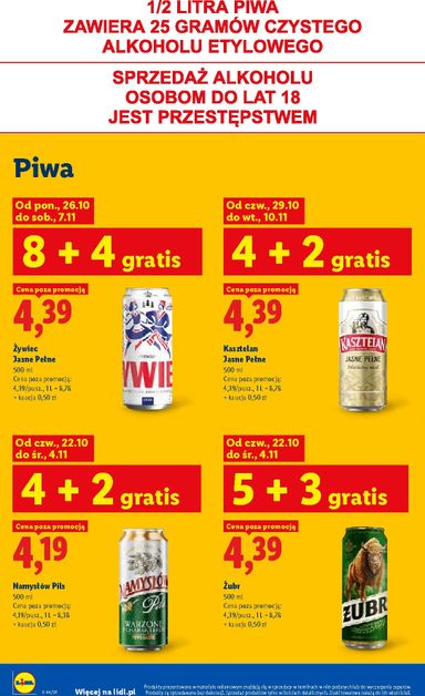 Leták Lidl Polsko - Lidl Polsko od 29.10. do 31.10. - strana 88