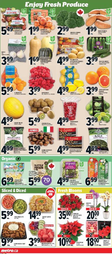 Flyer Metro - Metro - Ontario valid since 10-29 until 11-04 - page 4