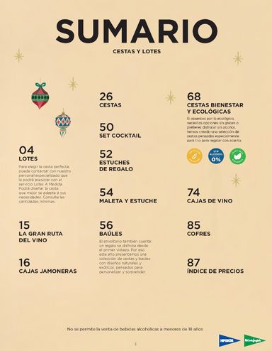 Folleto El Corte Inglés - El Corte Inglés - Cestas de Navidad del 09/10 al 25/12 - página 3