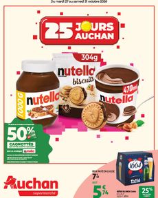 Auchan - 25 jours
