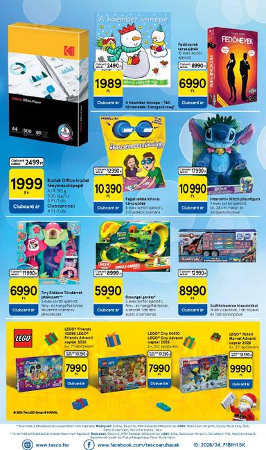 Akciós újság Tesco - Tesco érvényes 10.21.-tól 10.28.-ig - 32 oldal