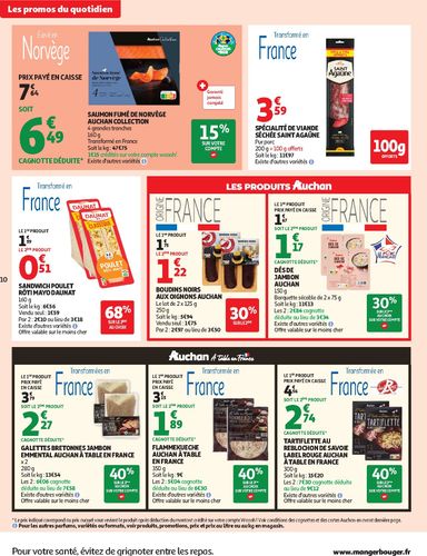 Folder Auchan - Auchan Supermarché van 20/10 tot 24/10 - side 10