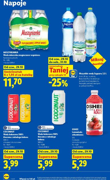 Leták Lidl Polsko - Lidl Polsko od 29.10. do 31.10. - strana 84