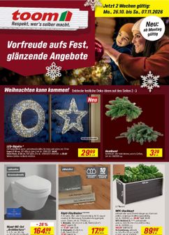 toom-Prospekt von Montag 26.10.