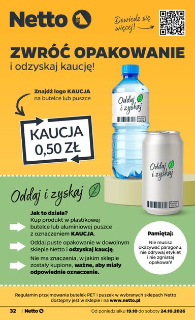 Gazetka Netto - Netto - Food od 19.10. do 24.10. - strona 32