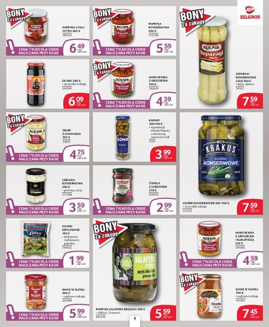 Gazetka Selgros - Selgros cash&carry - Oferta dla profesjonalistów od 22.10. do 04.11. - strona 9