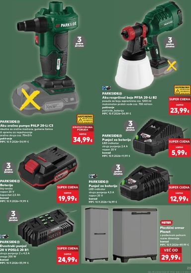 Katalog Kaufland - Kaufland - Neprehrambenih proizvoda vrijedi od 21.10. do 27.10. - stranica 23