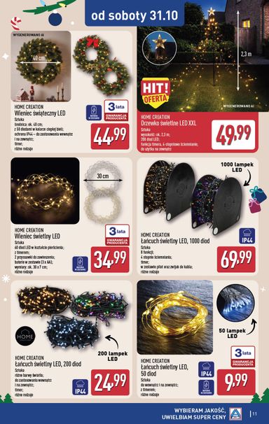 Gazetka ALDI - ALDI - Artykuły przemysłowe i tekstylia od 26.10. do 31.10. - strona 11