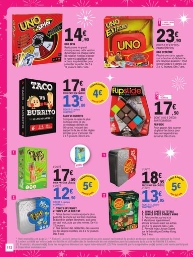 Catalogue E.Leclerc - E.Leclerc - Jouets valable dès le 13/10 au 05/12 - page 112