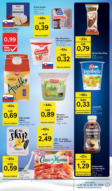 Leták Tesco - Tesco supermarket od 14.10. do 20.10. - strana 7