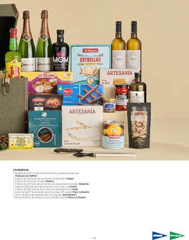 Folleto El Corte Inglés - El Corte Inglés - Cestas de Navidad del 09/10 al 25/12 - página 59