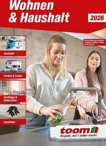 Prospekt toom - Toom - Wohnen & Haushalt gültig ab 01.03. bis 31.12. - seite 1