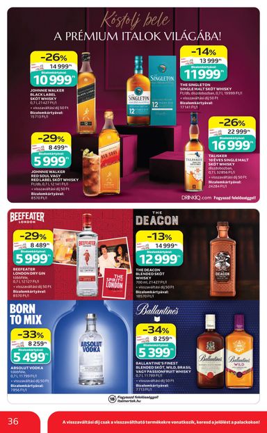 Akciós újság Auchan - Auchan Hipermarket érvényes 10.22.-tól 10.28.-ig - 36 oldal