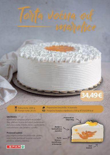 Katalog INTERSPAR - Interspar - Torte vrijedi od 10.08. do 31.12. - stranica 12