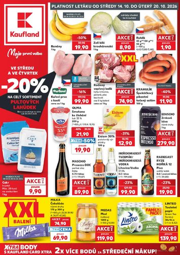 Leták Kaufland - Kaufland - Brno od 14.10. do 20.10. - strana 1